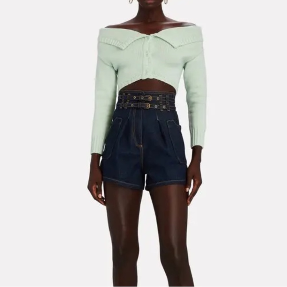 PHILOSOPHY Di Lorenzo Serafini Crop sweater Size 2 - Picture 2 of 8